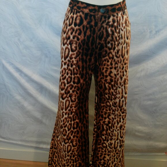 TERRY LEWIS CLASSIC LUXURIES JEANS LEOPARD PRINT SIZE 18 P  (197 C) - Picture 1 of 16